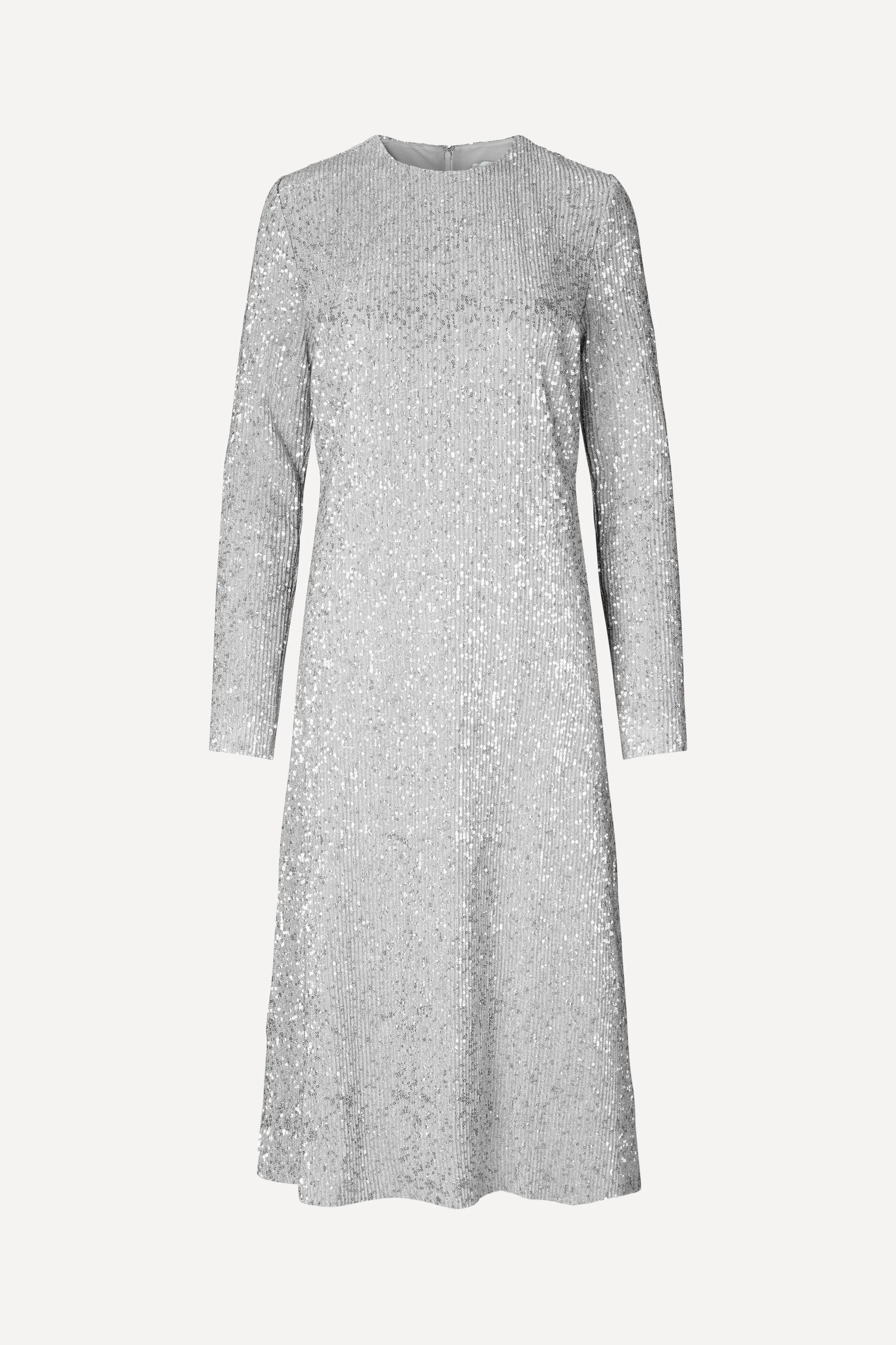 Celsia Dress - Silver
