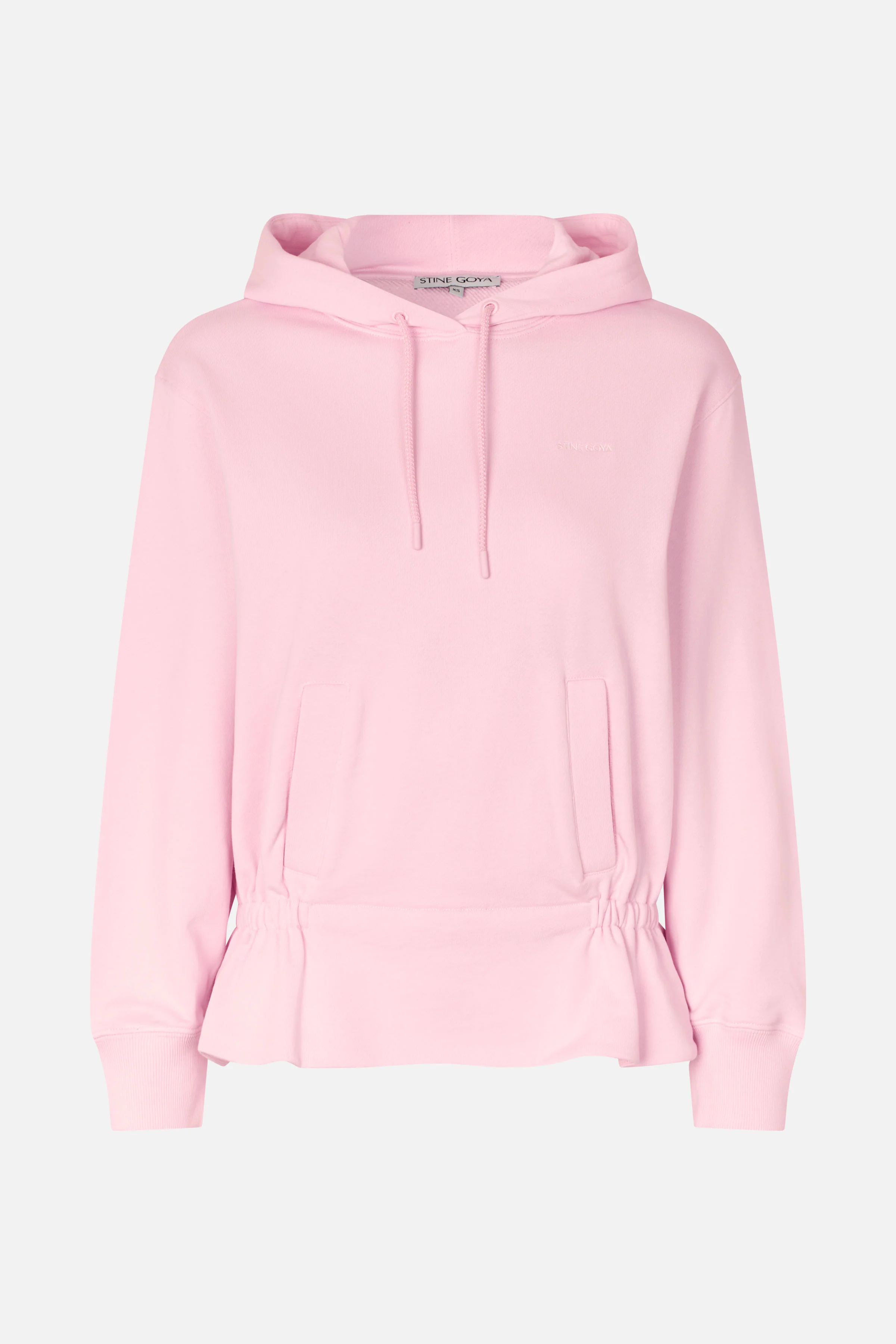 Cinched Waist Sweatshirt - Muted Blush - Image 3