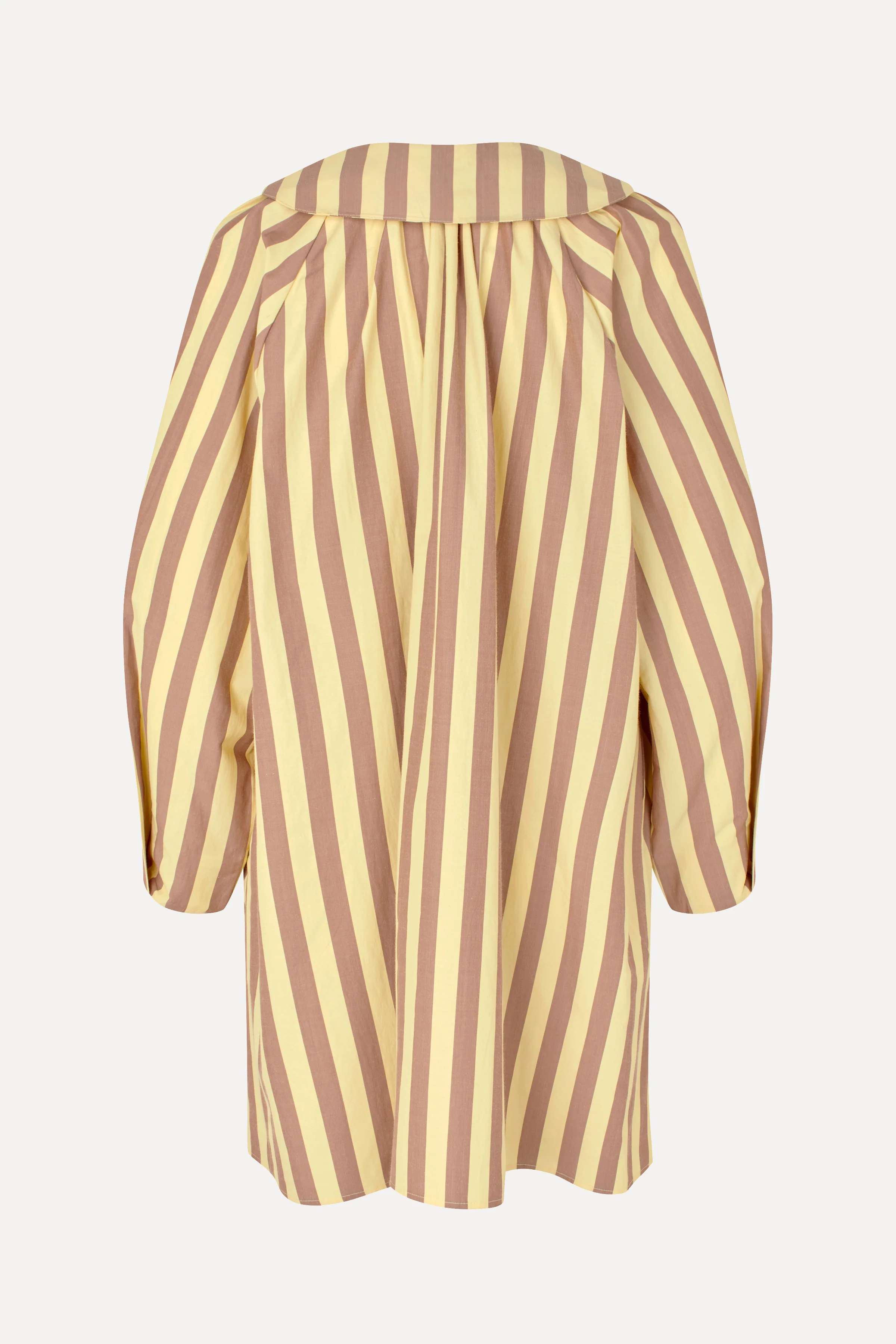 Collared Voluminous Dress - Equestrian Sun - Image 4