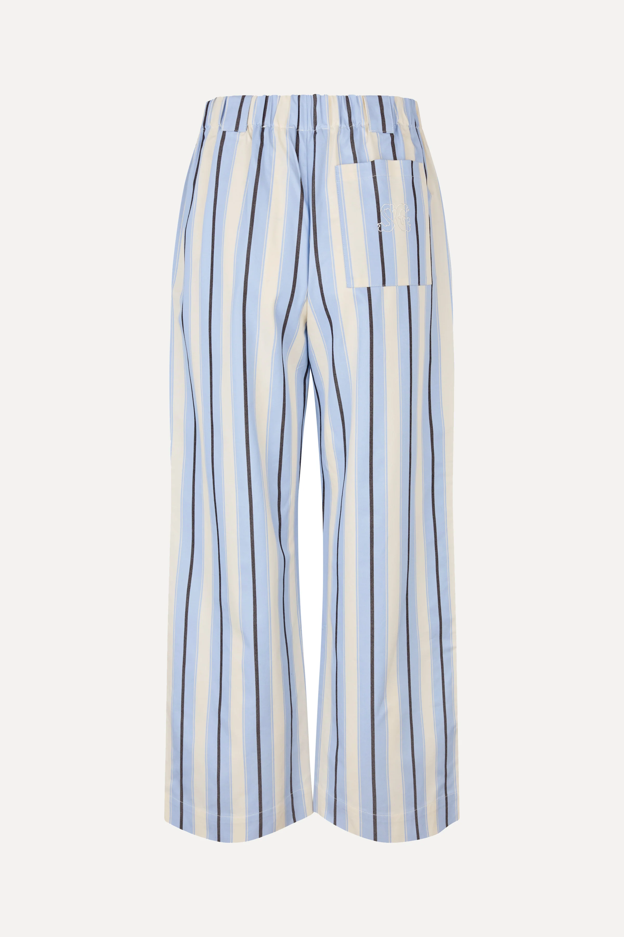 Cropped Pants With Tab - Lightwave Stripes - Image 3