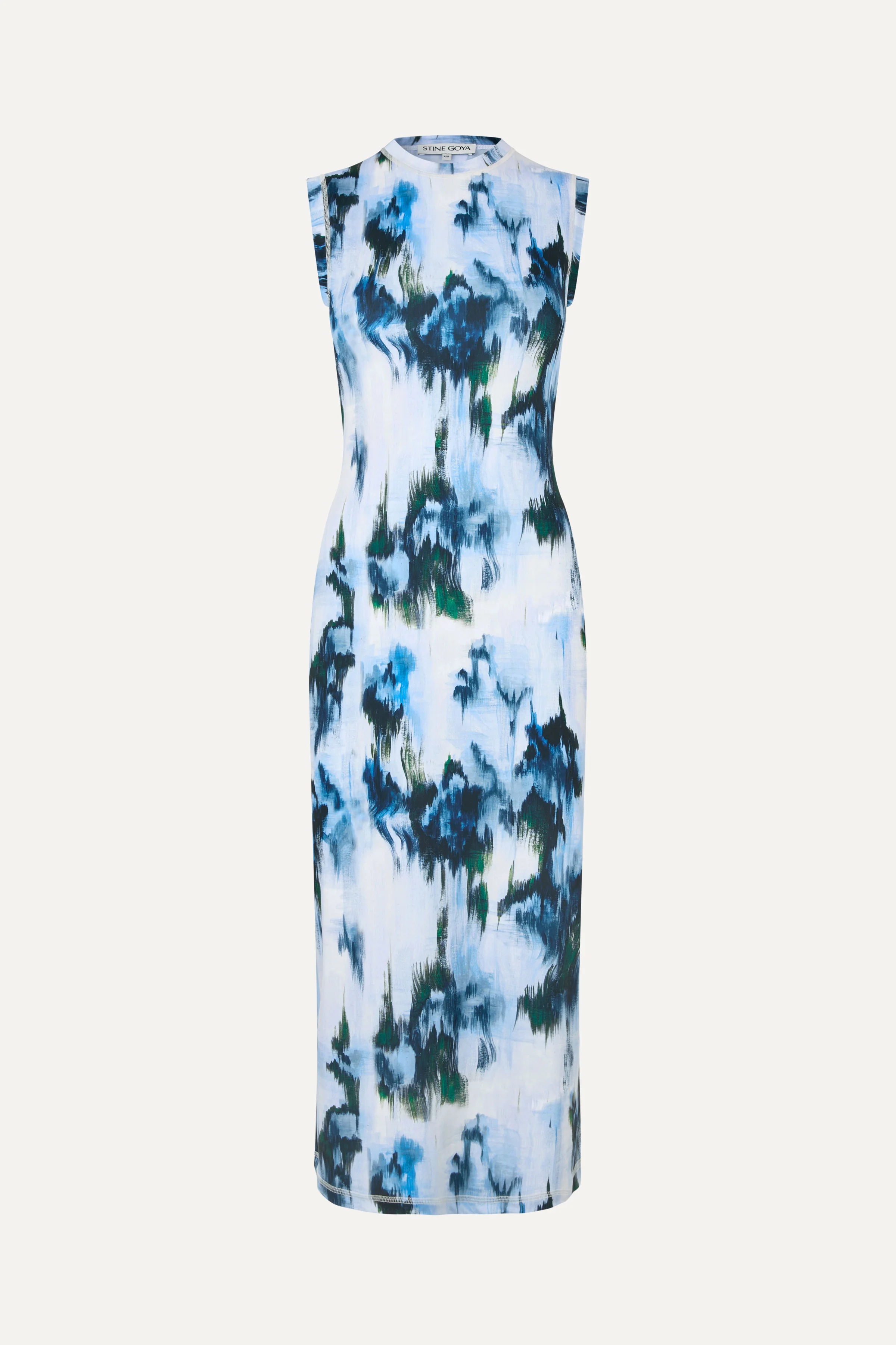 Elastic Tank Crewneck Dress - Afterbloom - Image 3