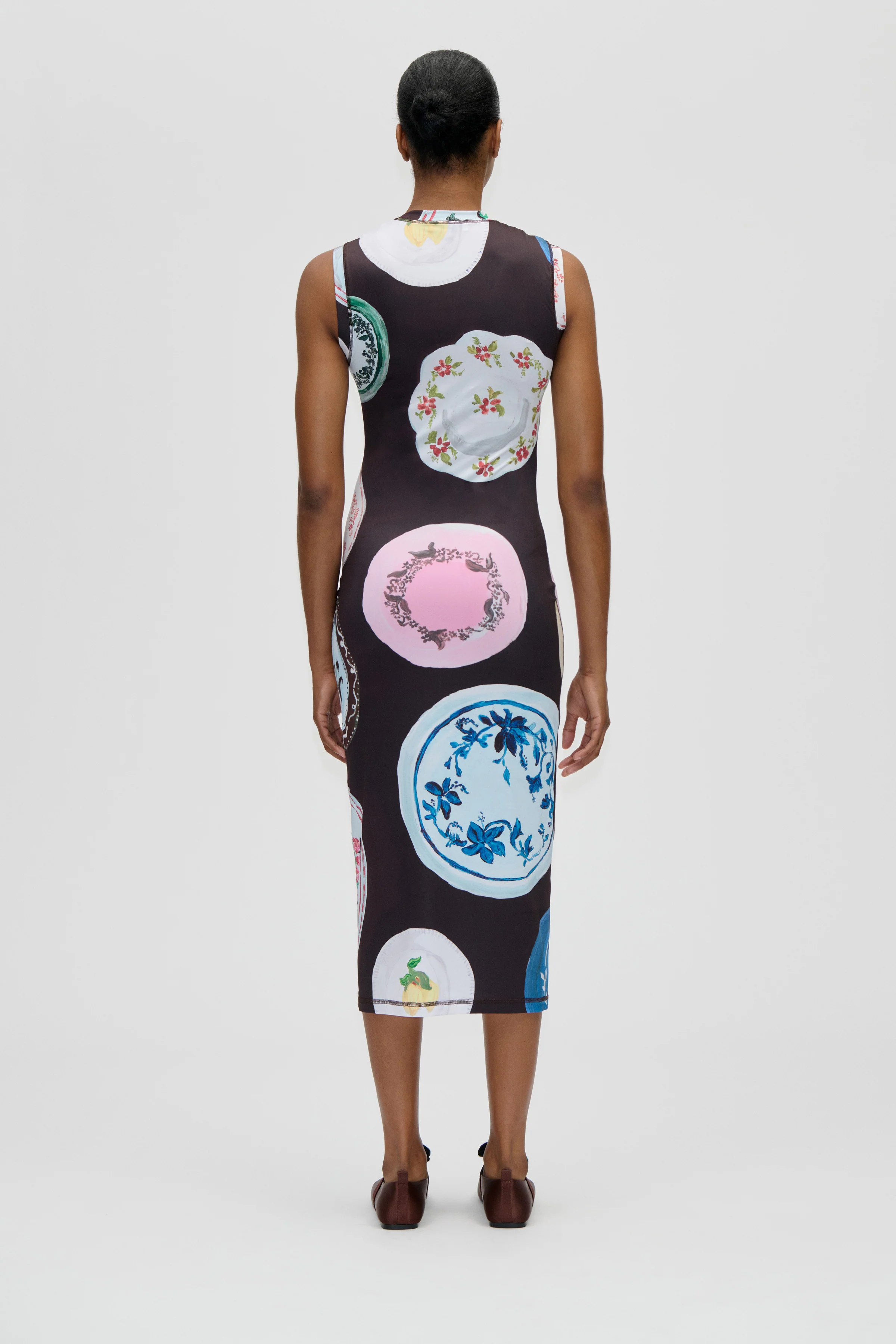 Elastic Tank Crewneck Dress - The Platera - Image 2