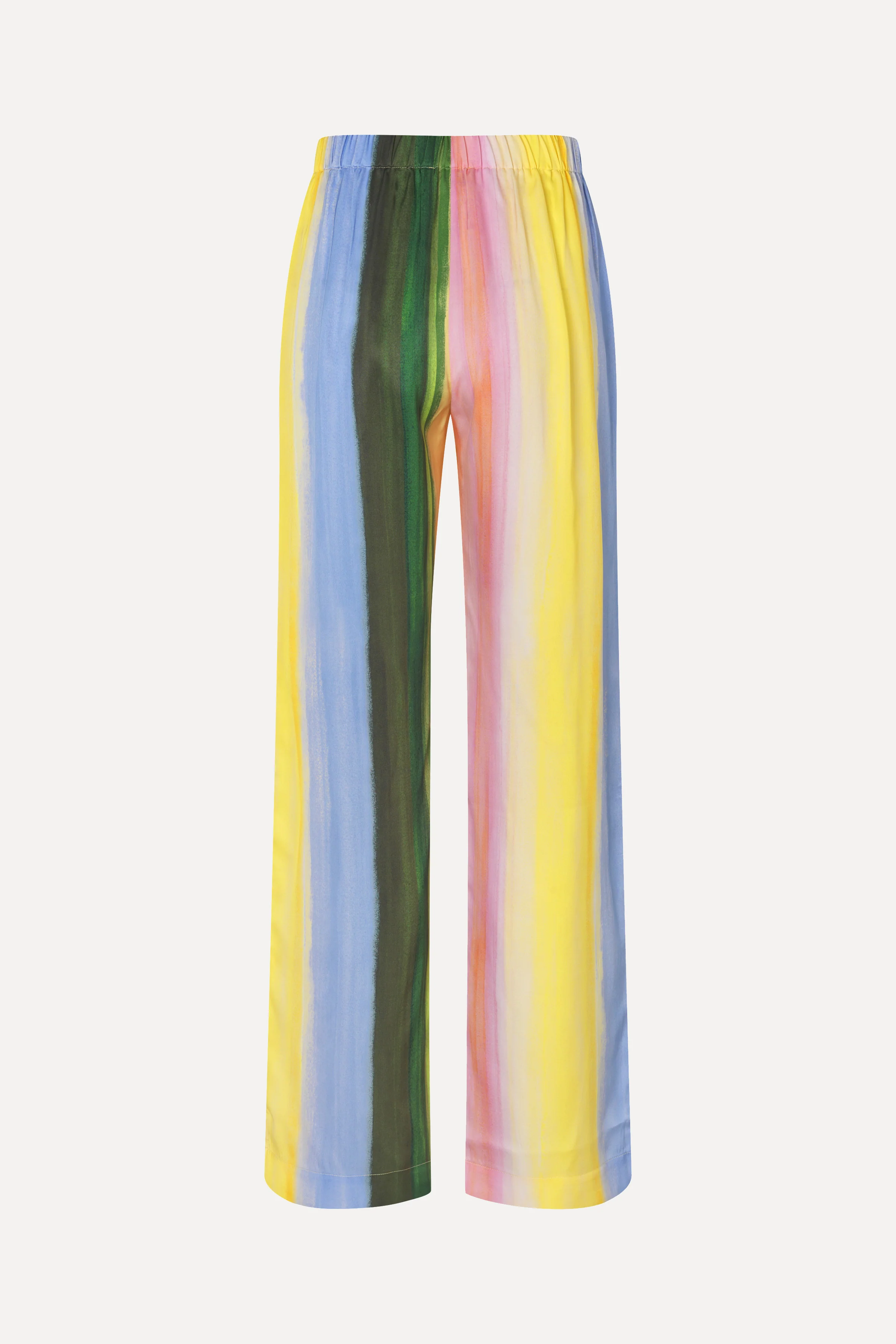 Elasticated Long Pants - Pastel Hue - Image 2