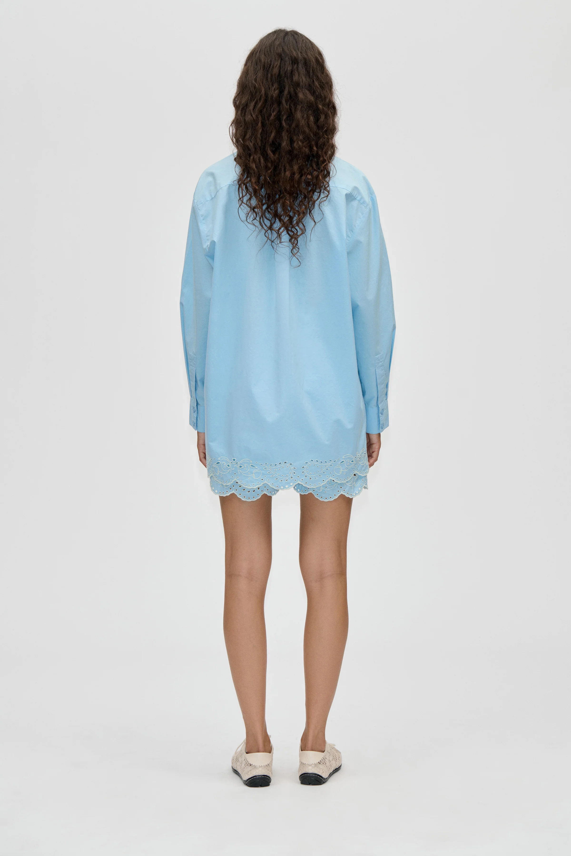 Elasticated Shorts - Teapot Blue - Image 2