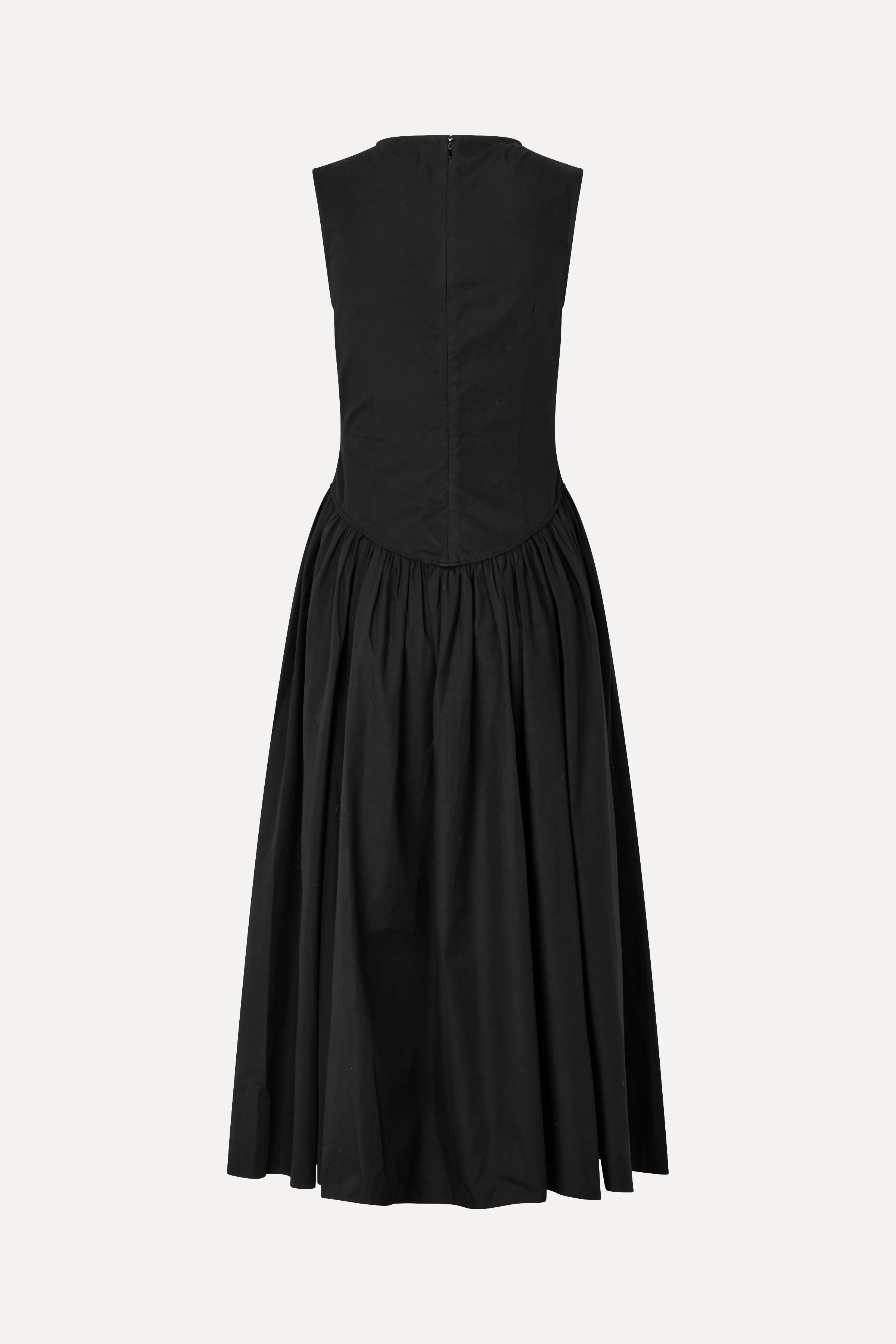 Embroidered Midi Dress - Broderie Anglaise - Image 4