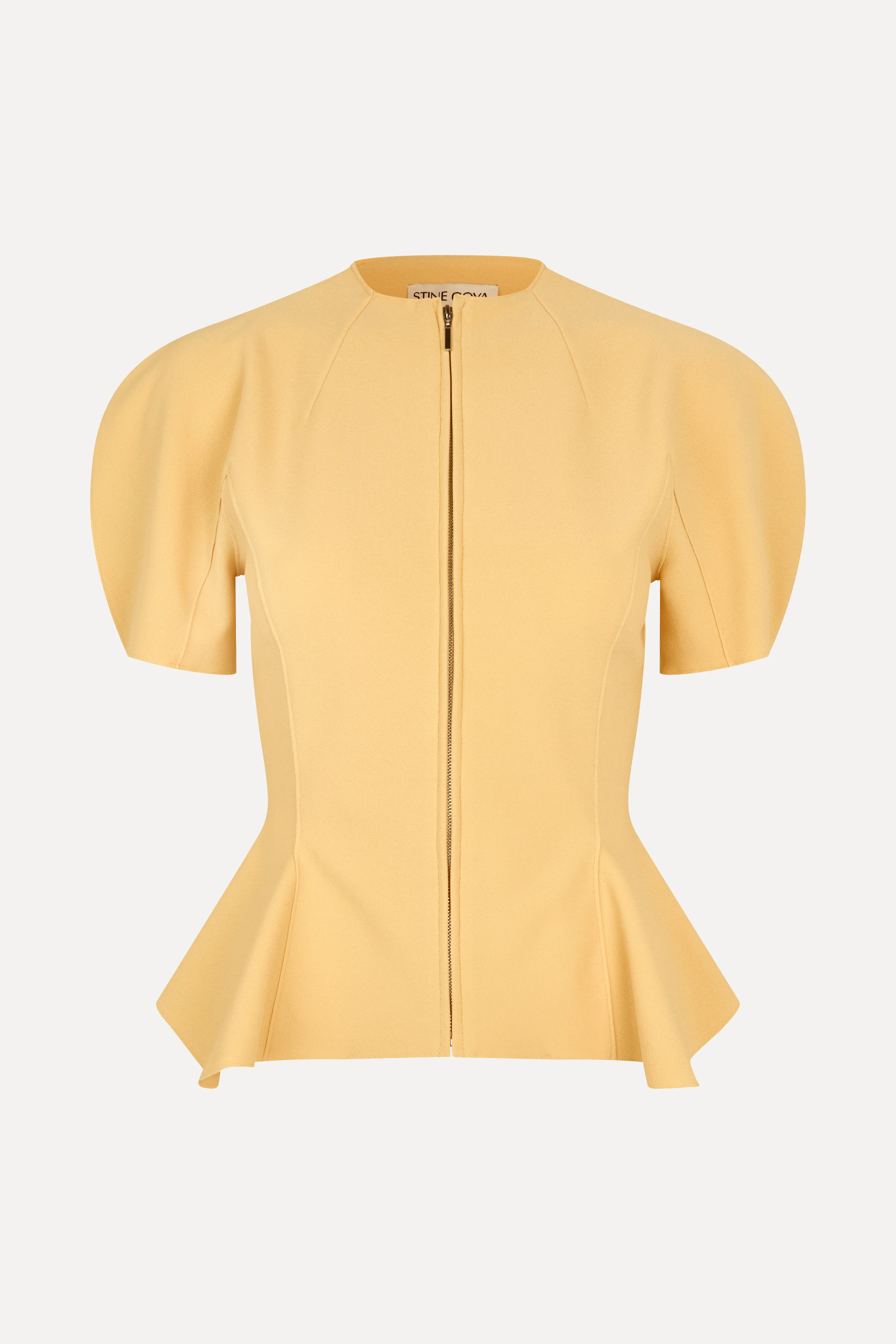 High-Neck Zip Top - Sunlight - Image 4
