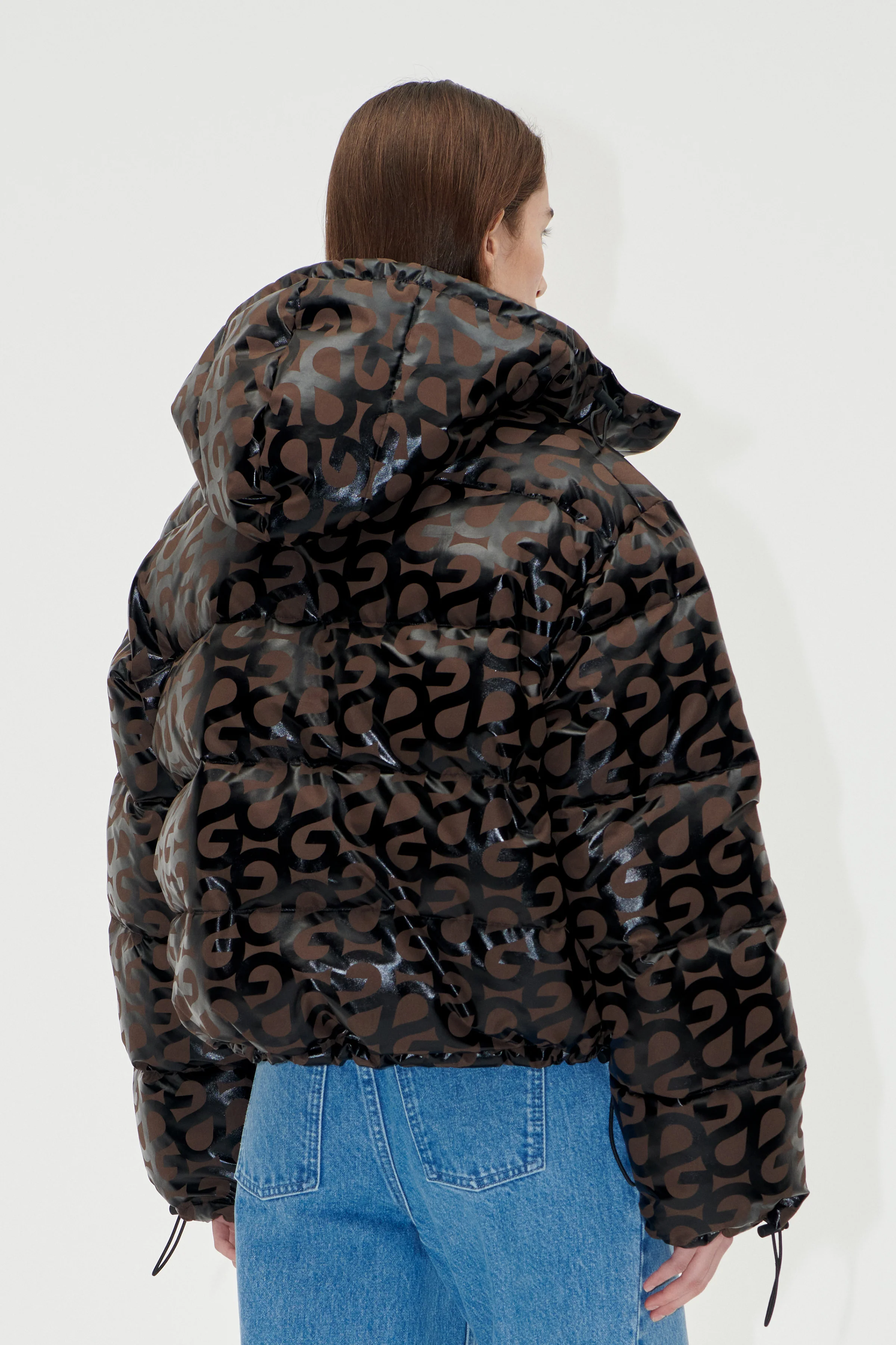 Hooded Long Sleeve Puffer - SG Logo - Image 4
