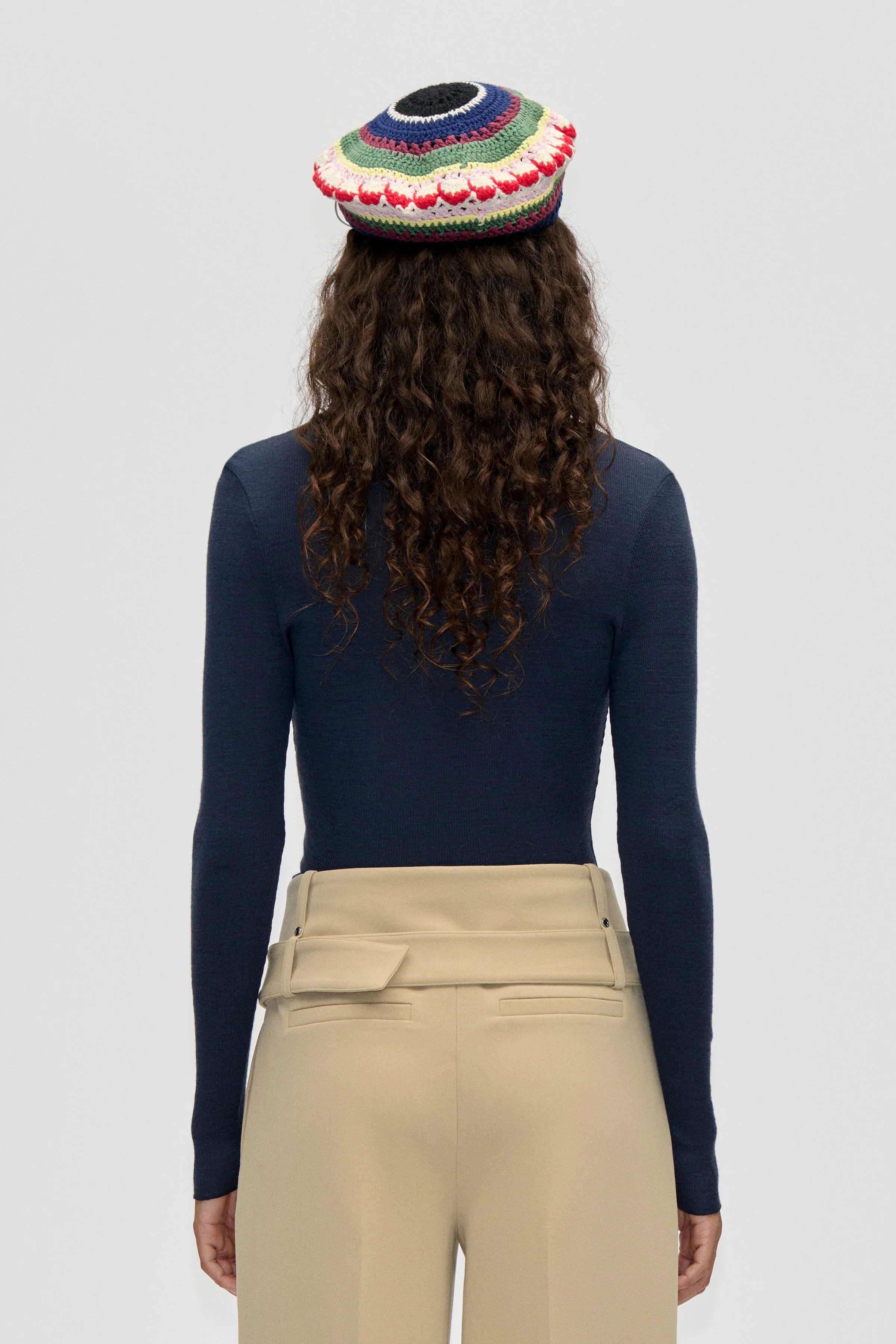 Long Sleeve Crewneck - Midnight Navy - Image 2
