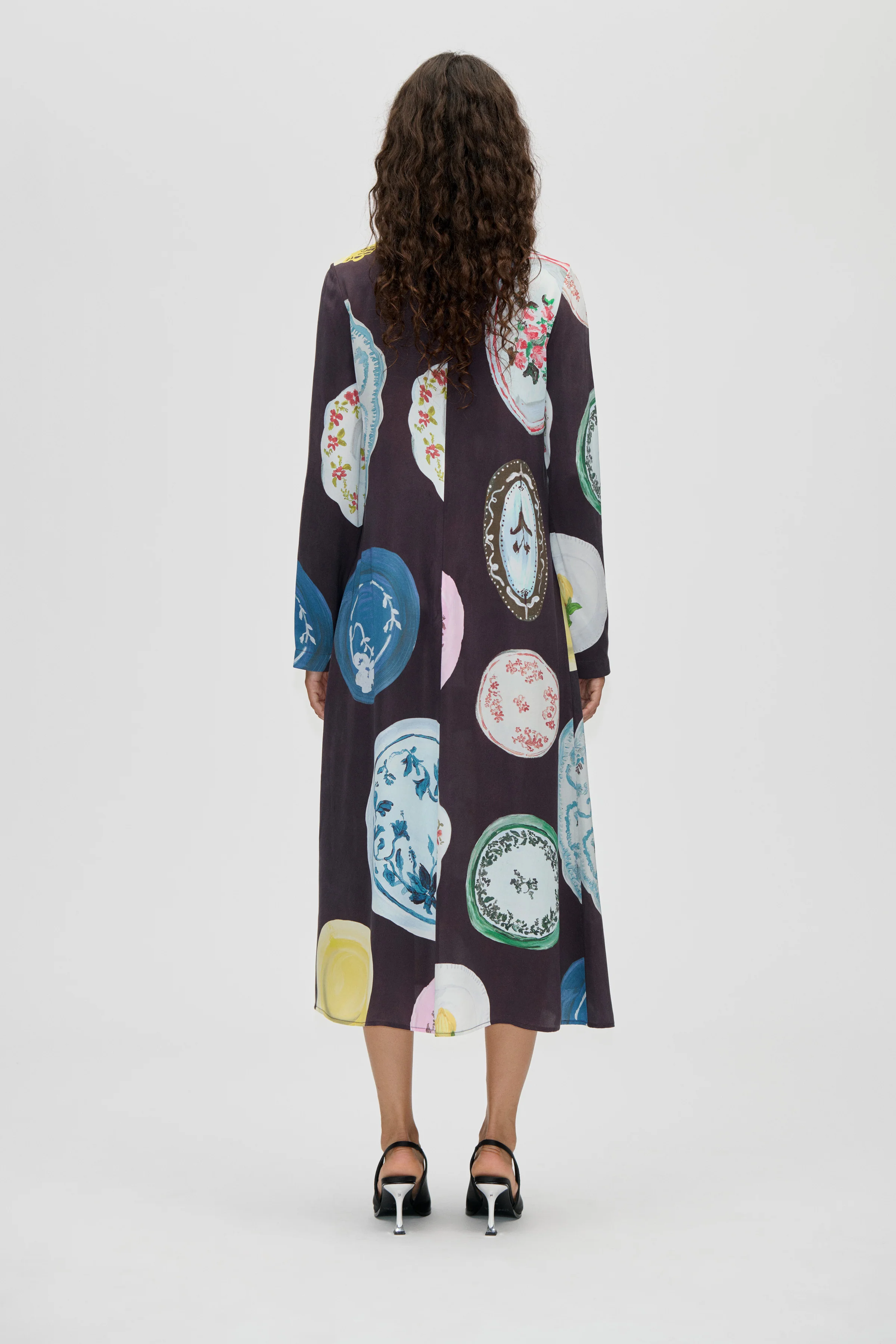 Long Sleeve Midi Dress - The Platera - Image 2