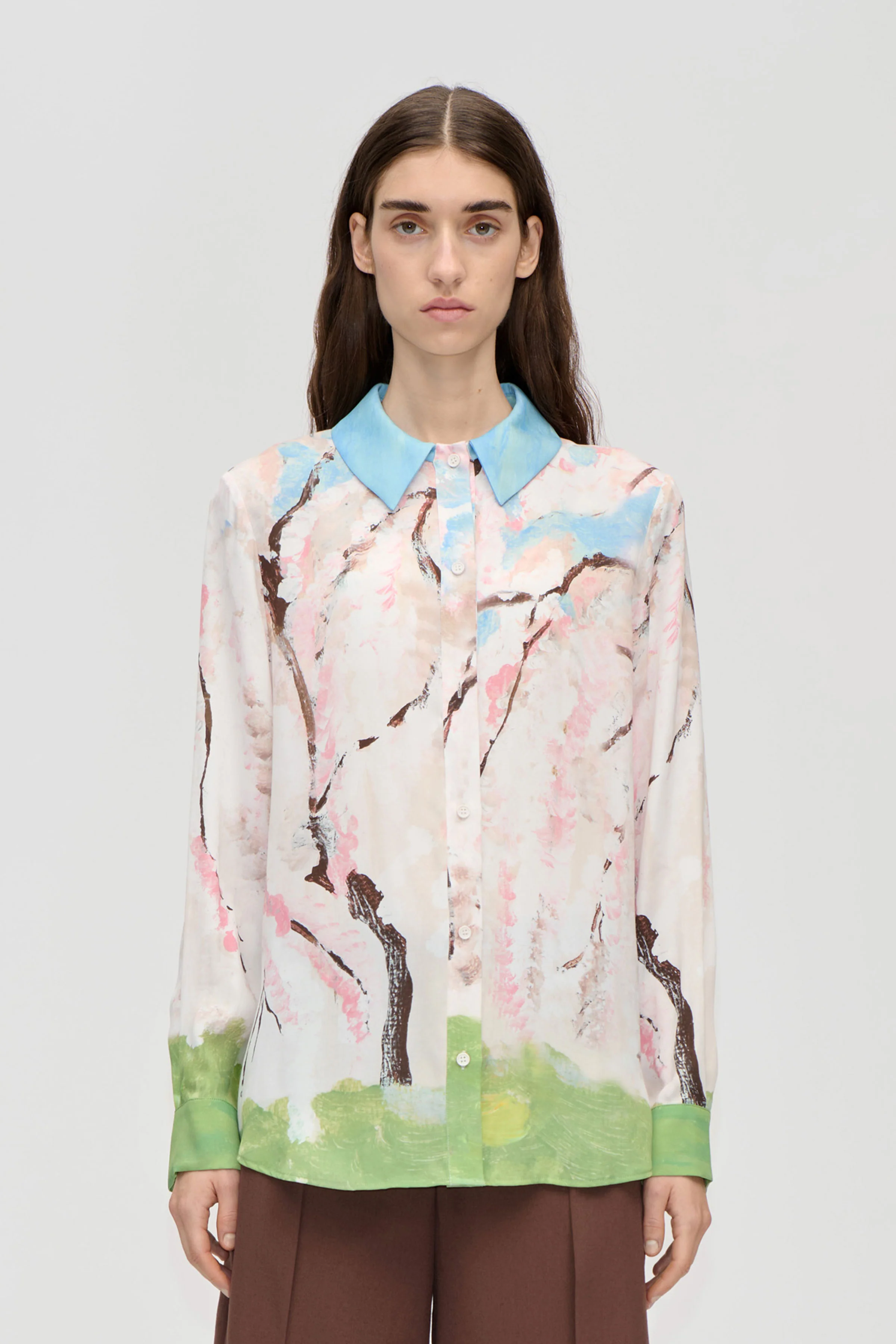 Long Sleeve Shirt - Cherry Blossom