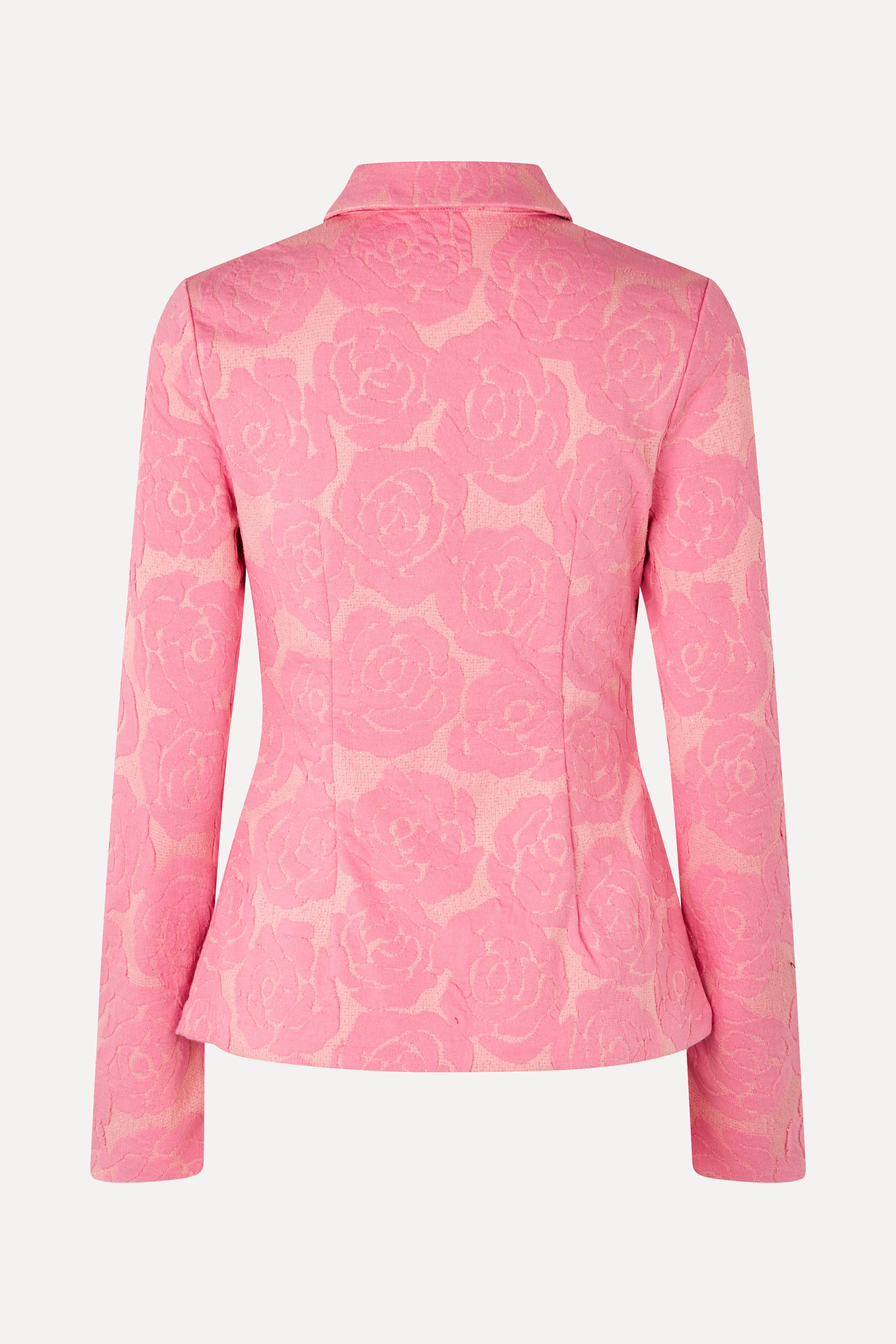 Long Sleeve Tailored Shirt - Rose Relief - Image 2