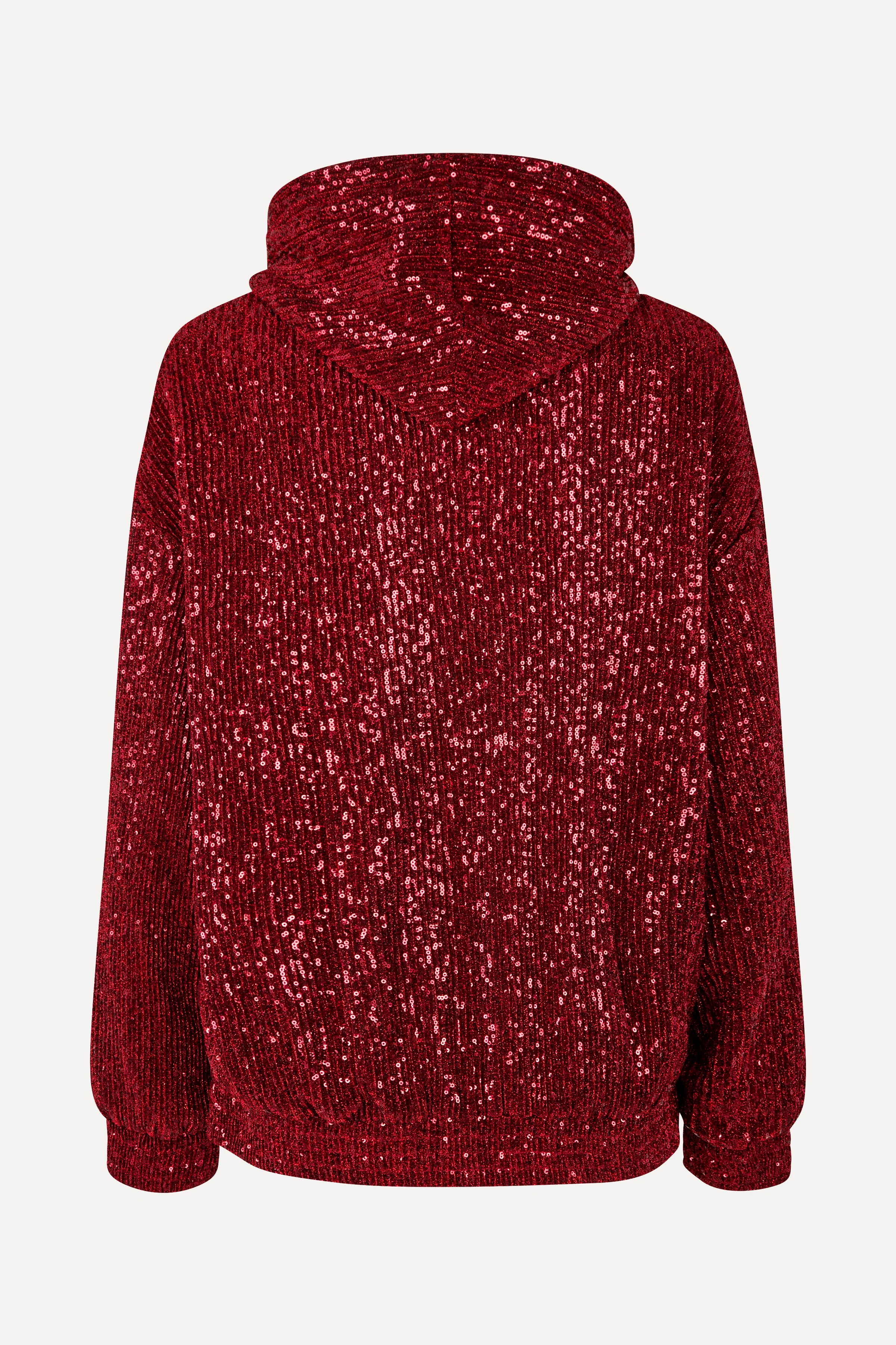 Oversize Hoodie - Bordeaux - Image 2