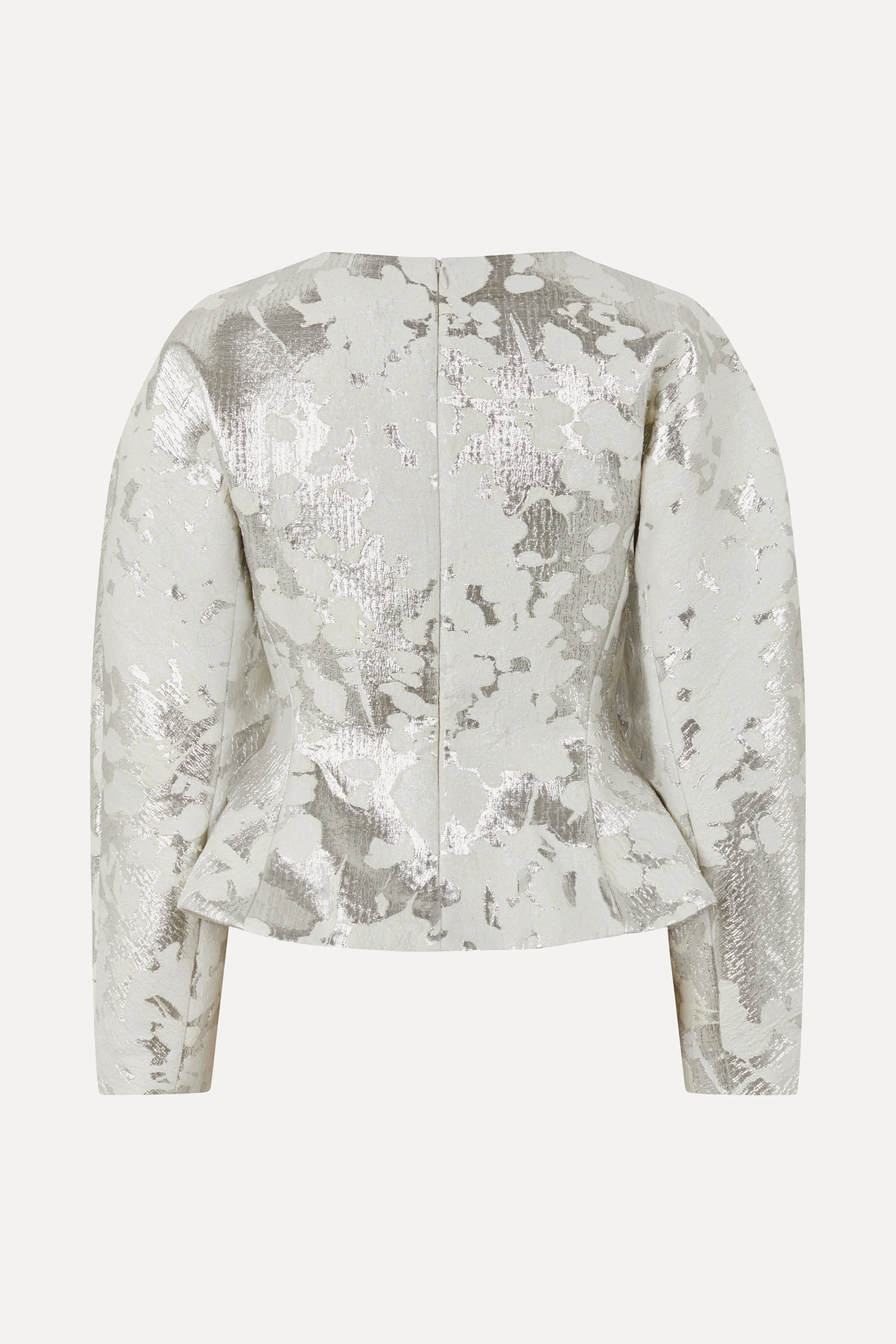 Peplum Top - Lurex Garden - Image 4