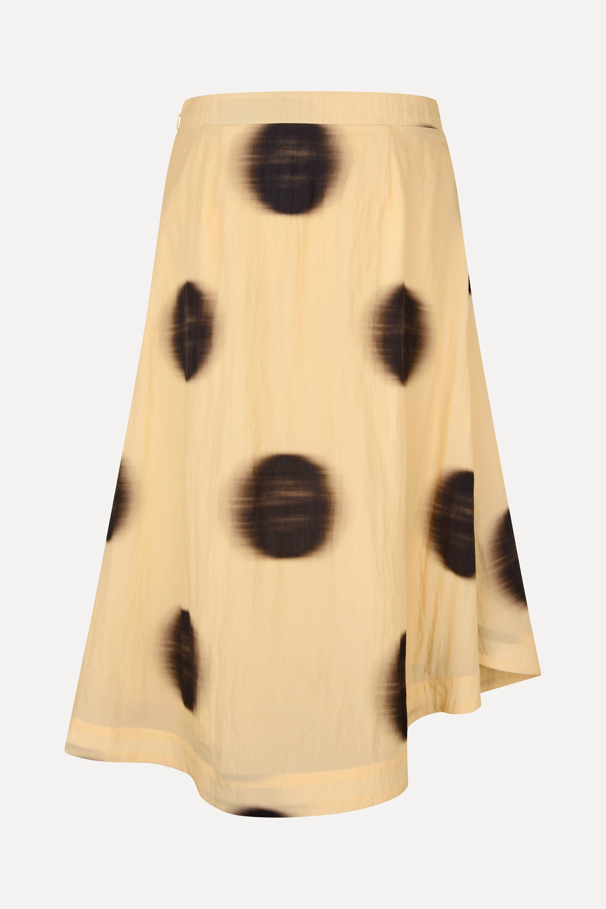 Pleated Midi Skirt - Dots in Motion - Image 3