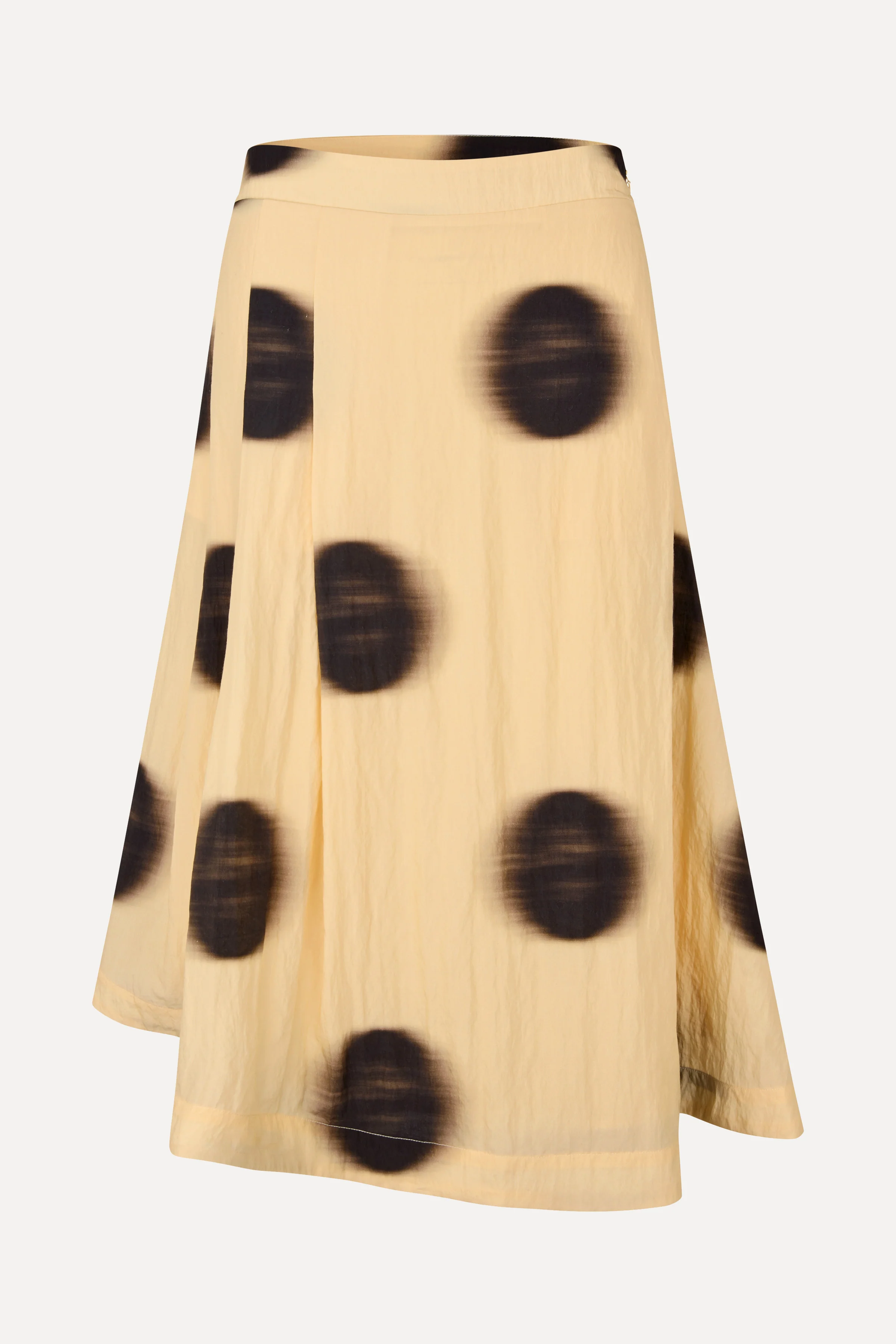 Pleated Midi Skirt - Dots in Motion - Image 4