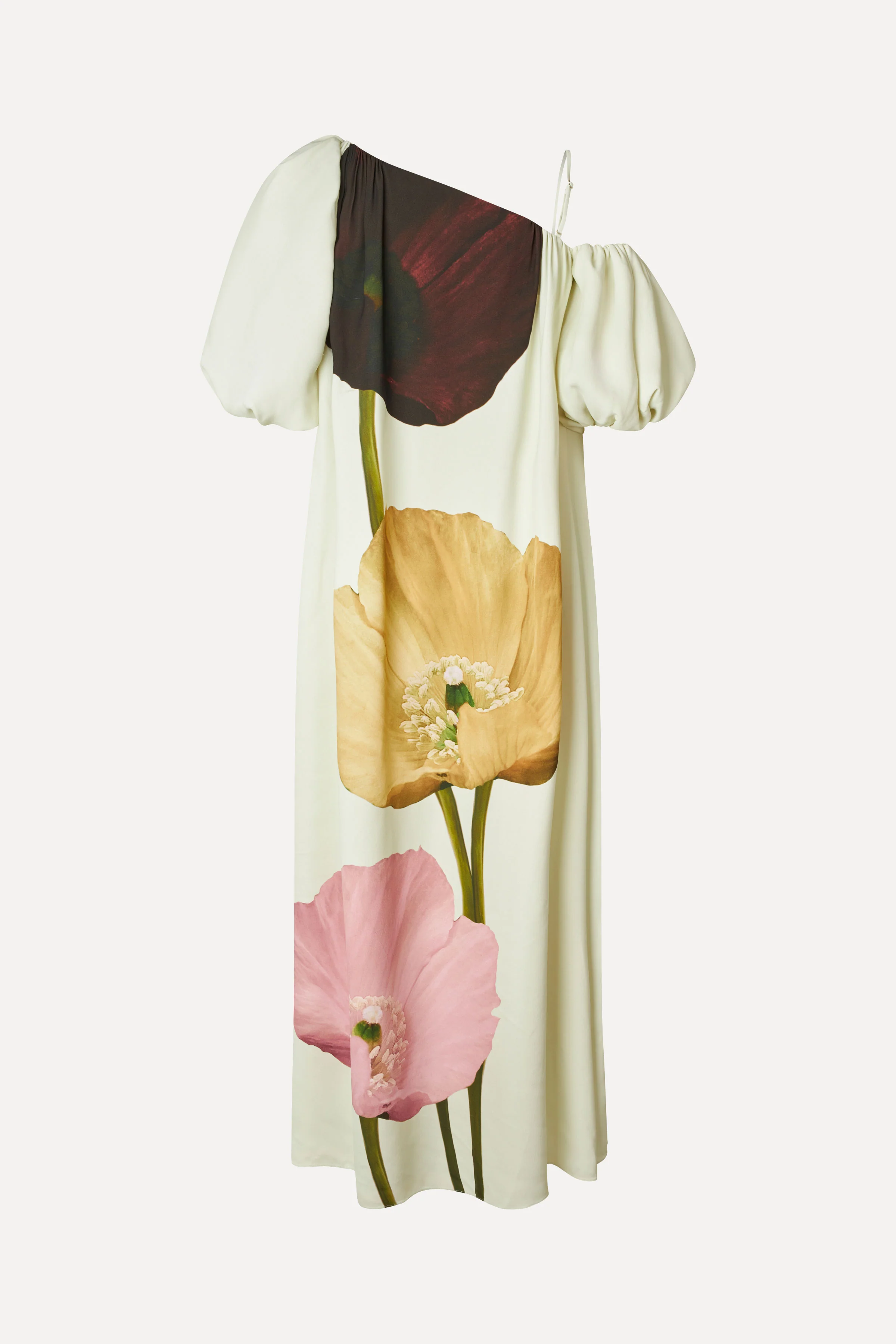 Romantic Long Dress - Poppies - Image 4