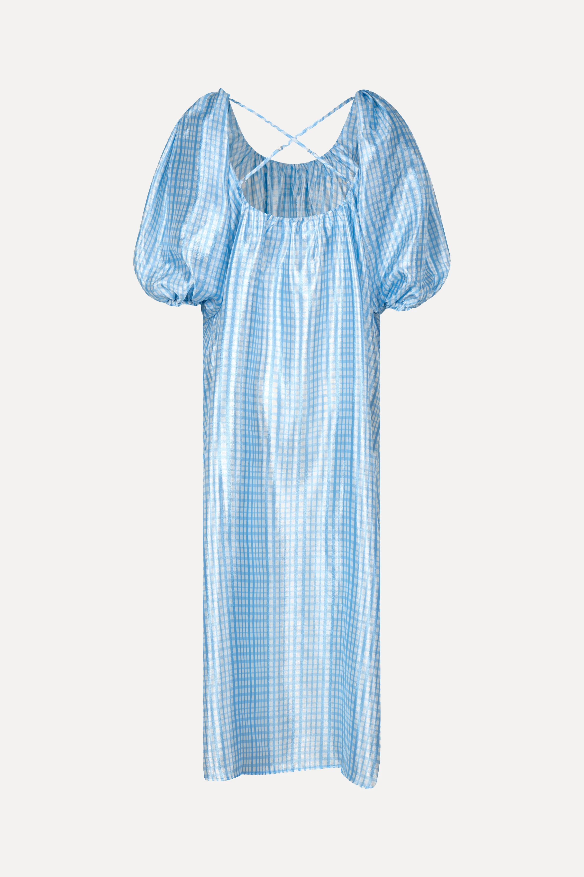 SGTeresa Dress - Blue Check - Image 2
