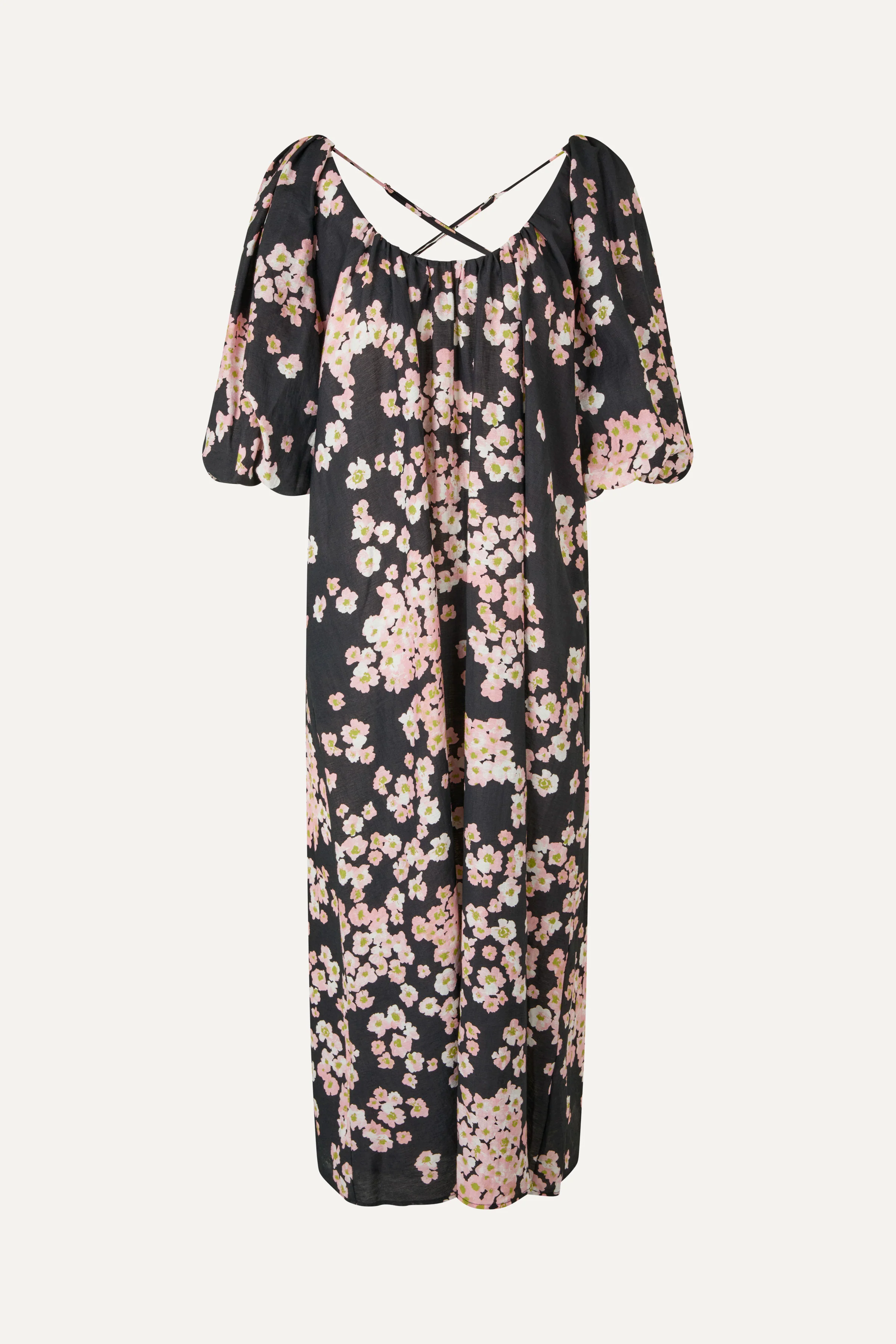 SGTeresa Dress - Pink Ditzy Flowers