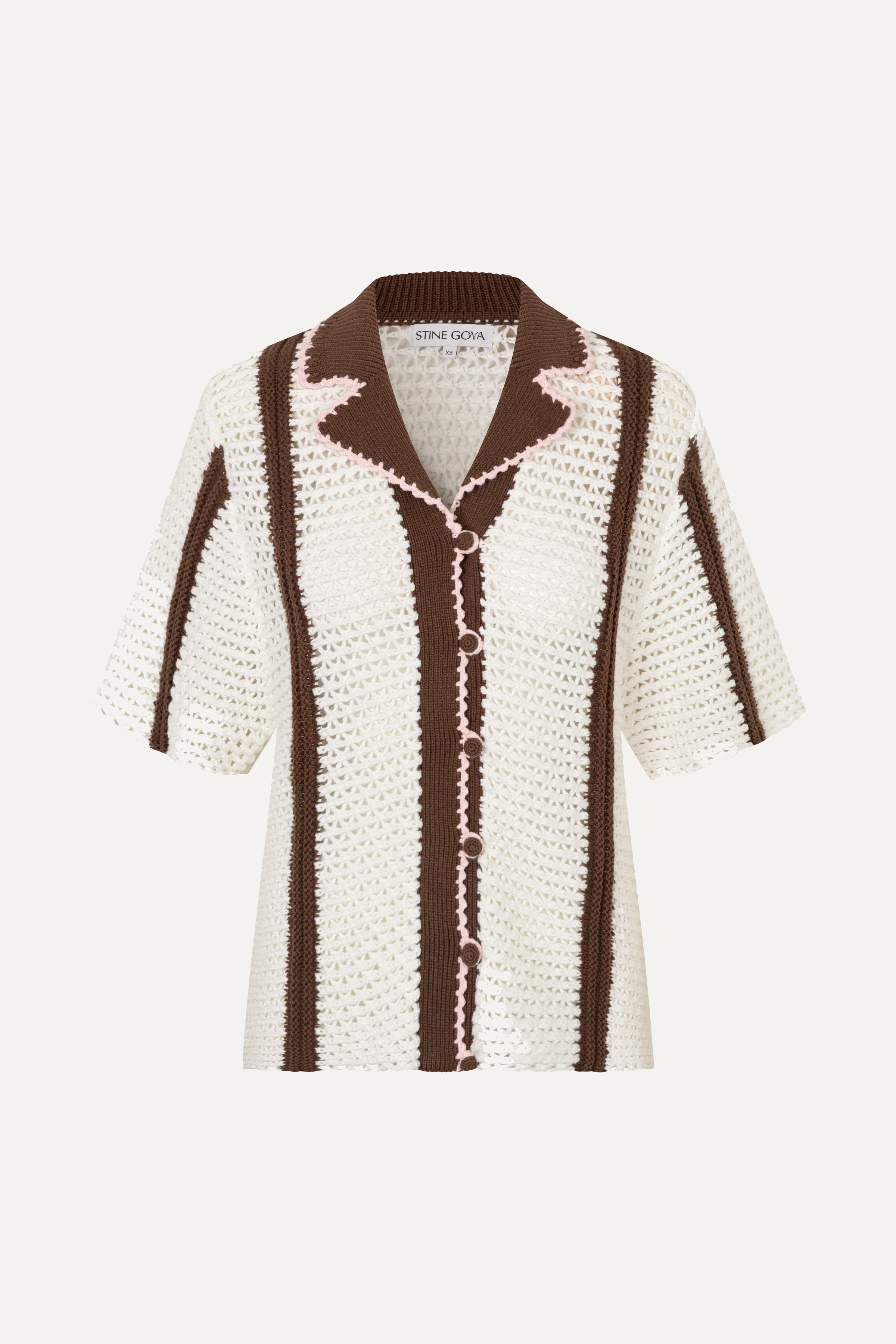 Short Sleeve Bowling Polo - Baseball Stripes - Image 4