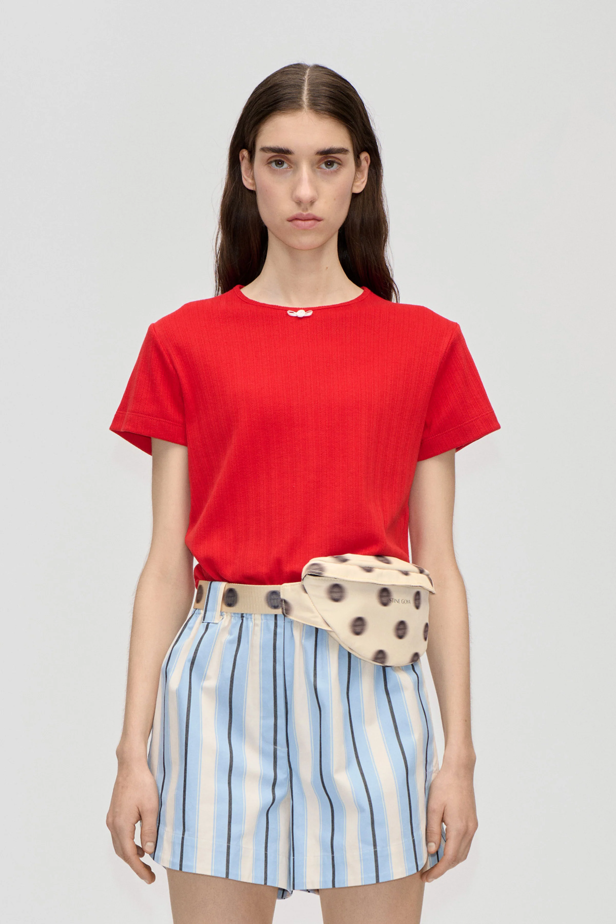 Short Sleeve Relaxed T-Shirt - Velocity Red