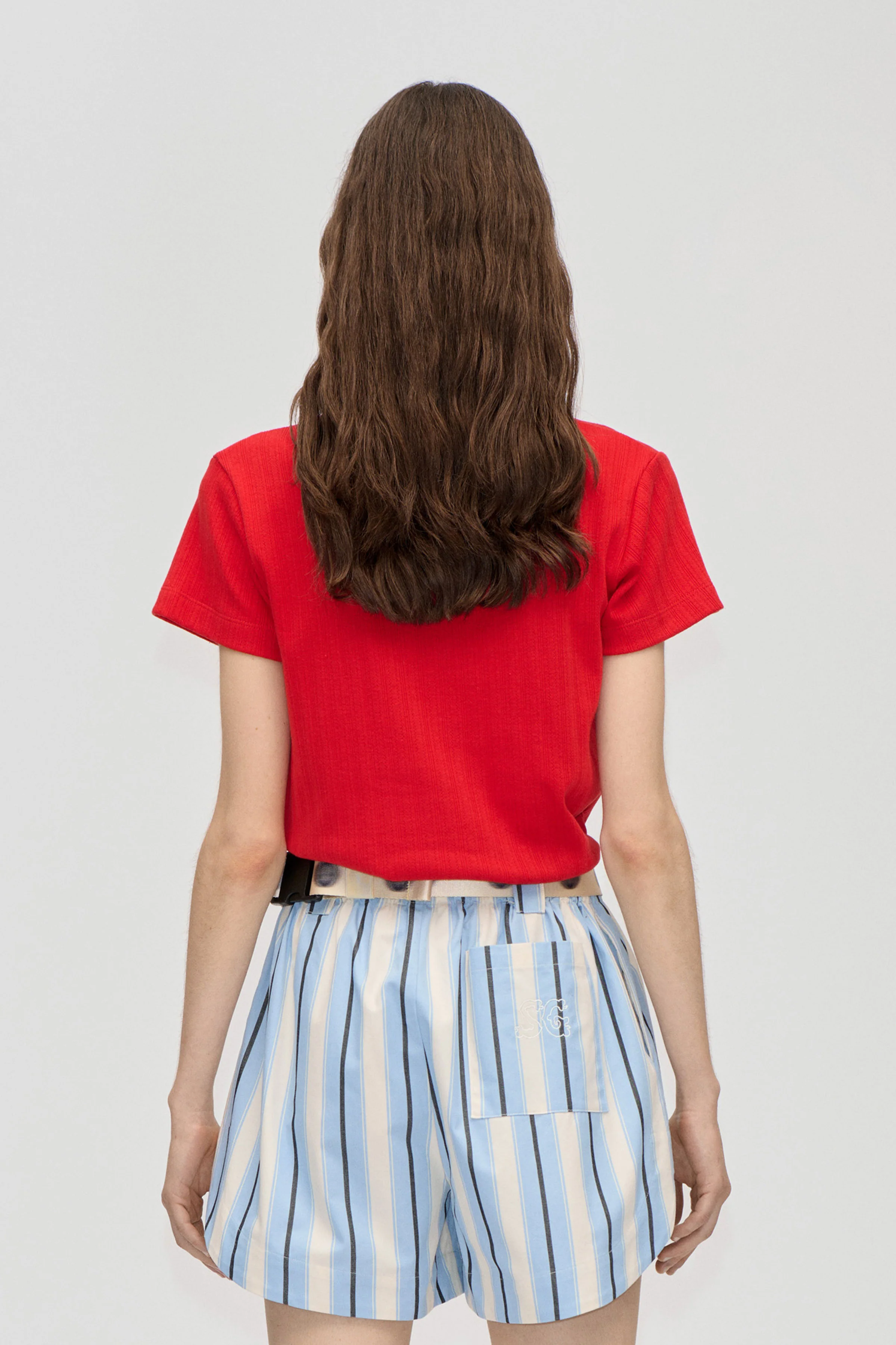 Short Sleeve Relaxed T-Shirt - Velocity Red - Image 2