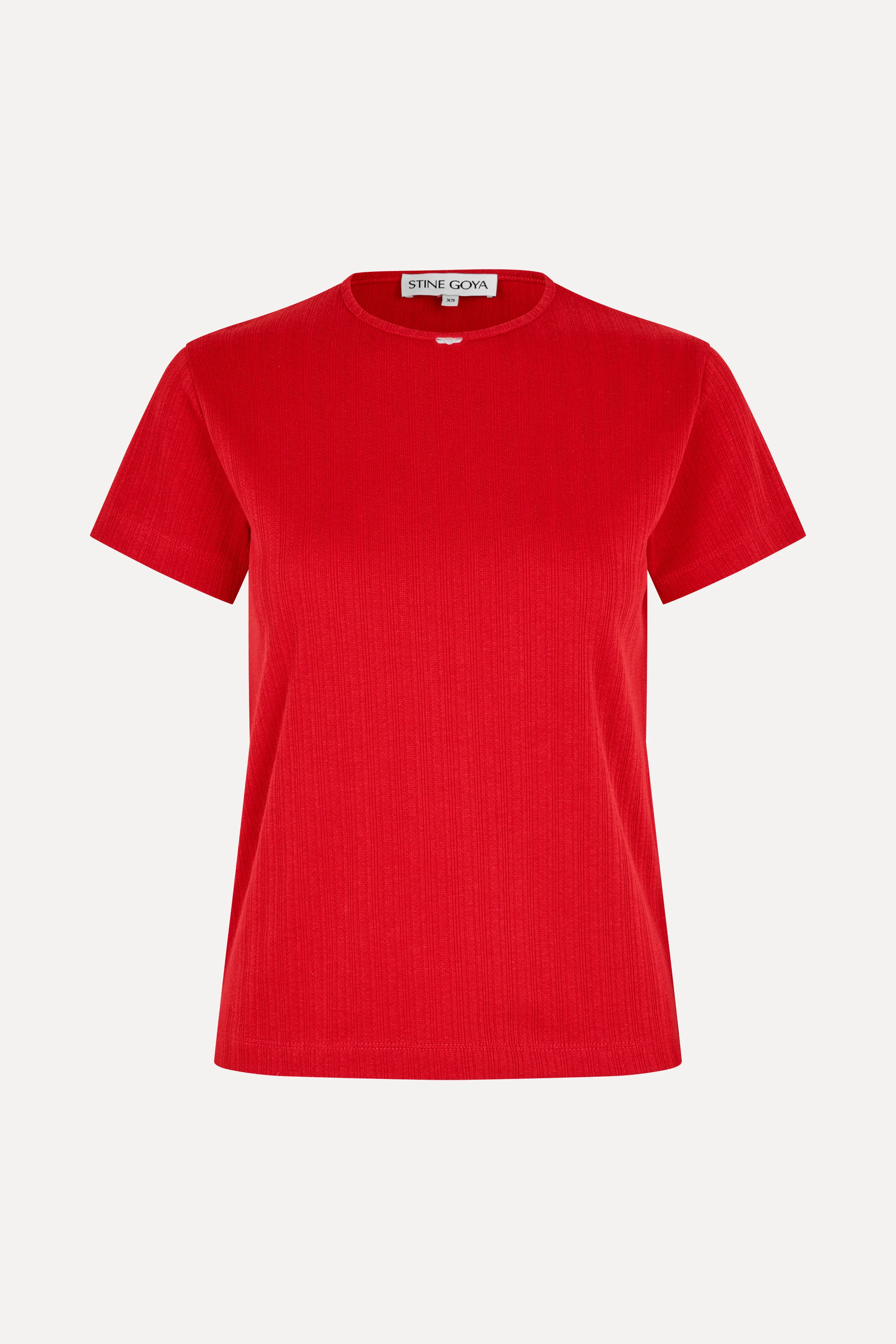 Short Sleeve Relaxed T-Shirt - Velocity Red - Image 4