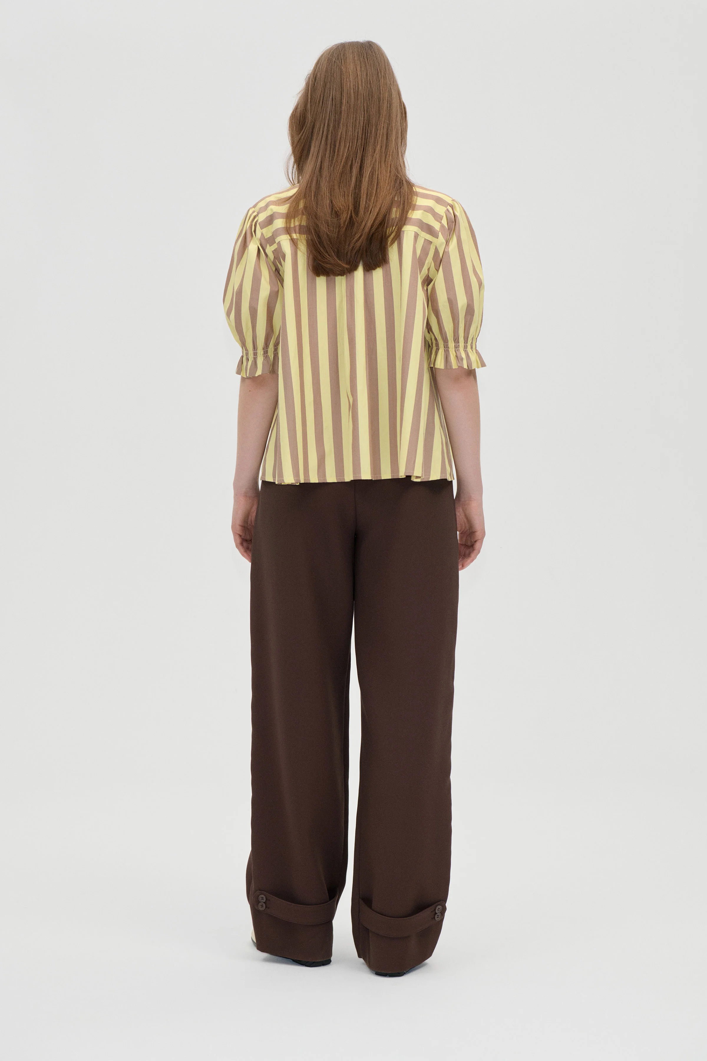 Smocked Gathered Top - Equestrian Sun - Image 2