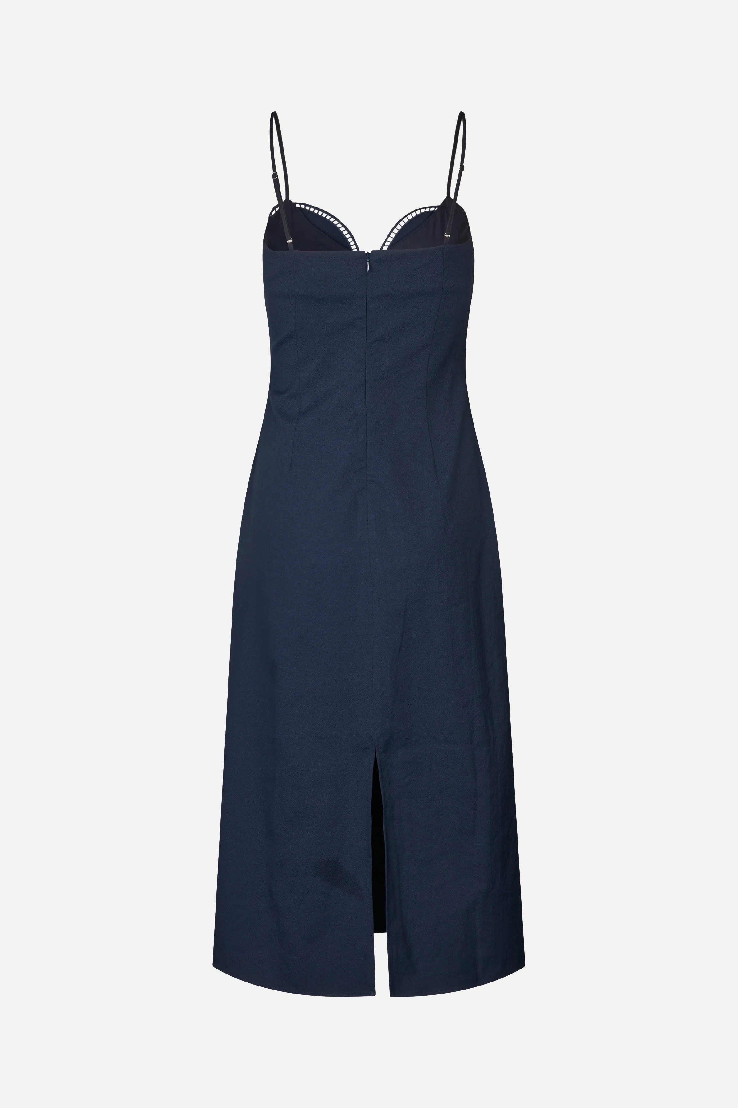 Strap Eyelet Midi Dress - Cherries On A Paisley - Image 4
