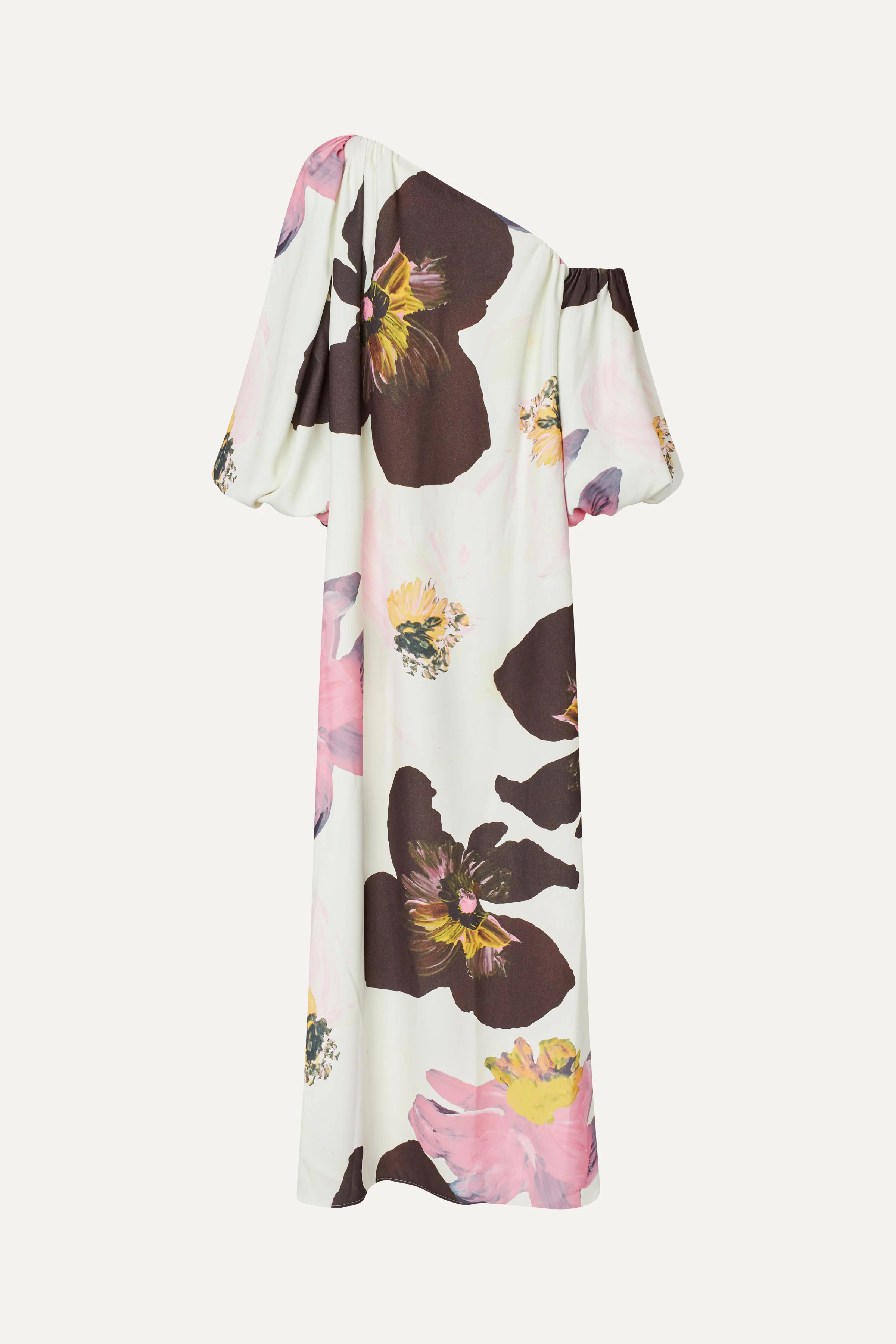 Structured Off-Shoulder Dress - Wild Flowers - Image 2