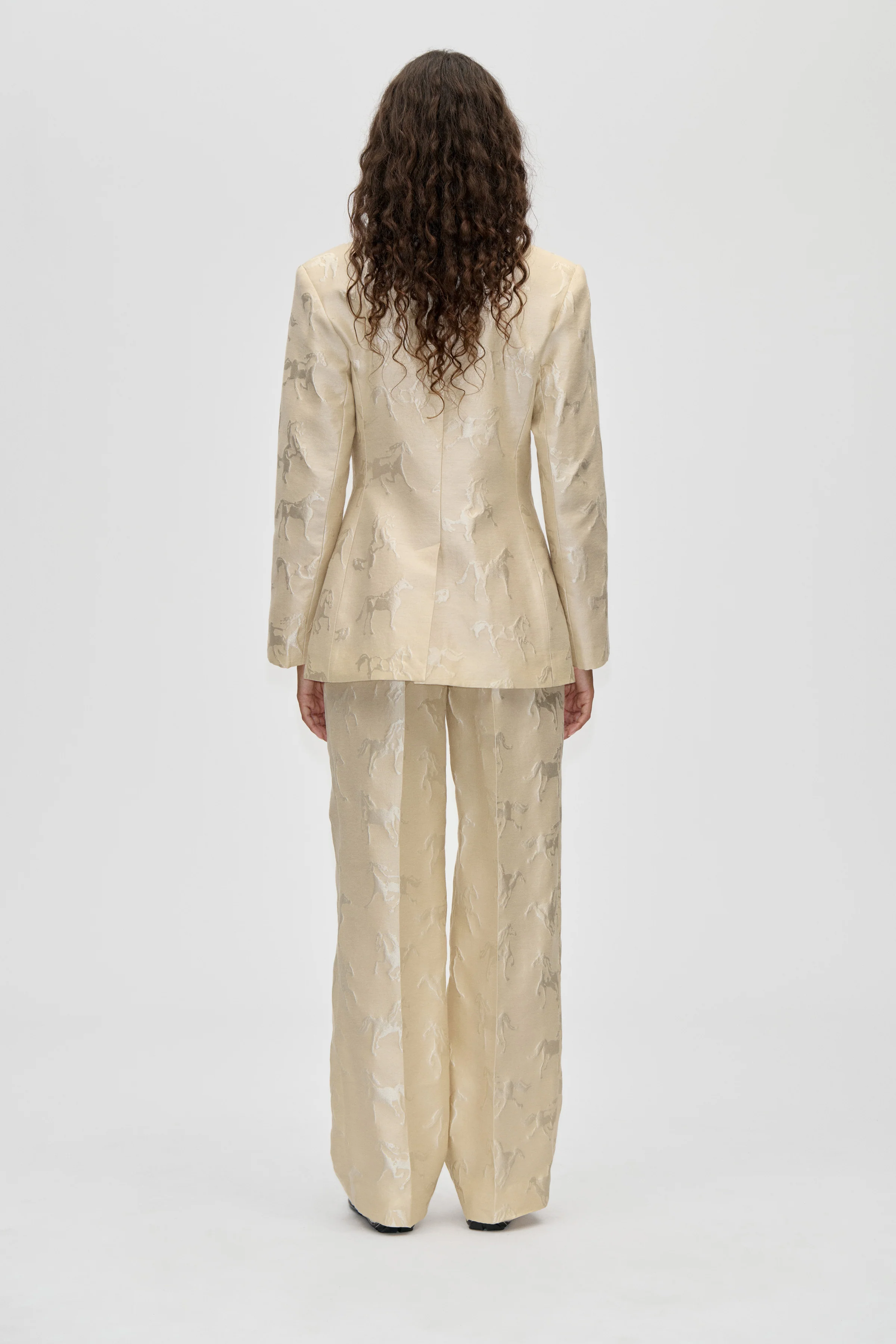 Tailored Long Pants - Porcelain Cream - Image 2
