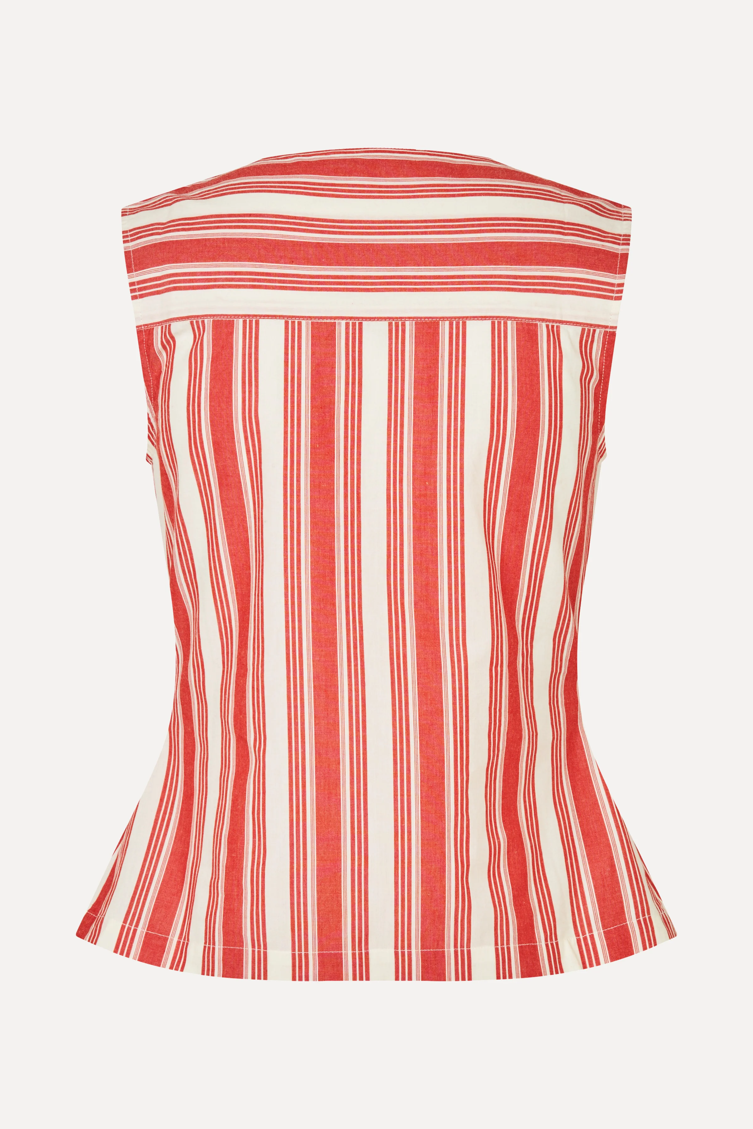 Tie Front Vest - Scarlet Trot - Image 4